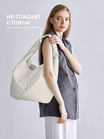 	сумка бежевая Mirai/купить на CrossVill/Poisto