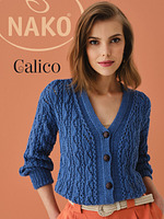 Пряжа Nako Calico (Нако калико) 6688 хаки
