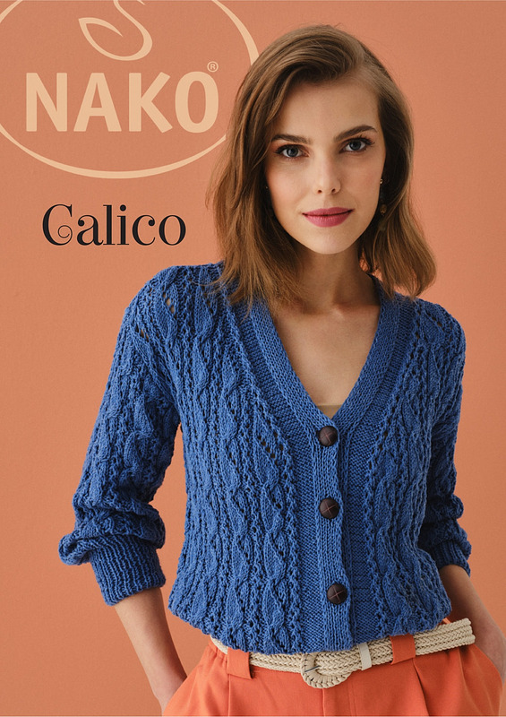 Пряжа Nako Calico (Нако калико) 6688 хаки