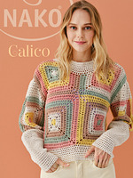 Пряжа Nako Calico (Нако калико) 6688 хаки