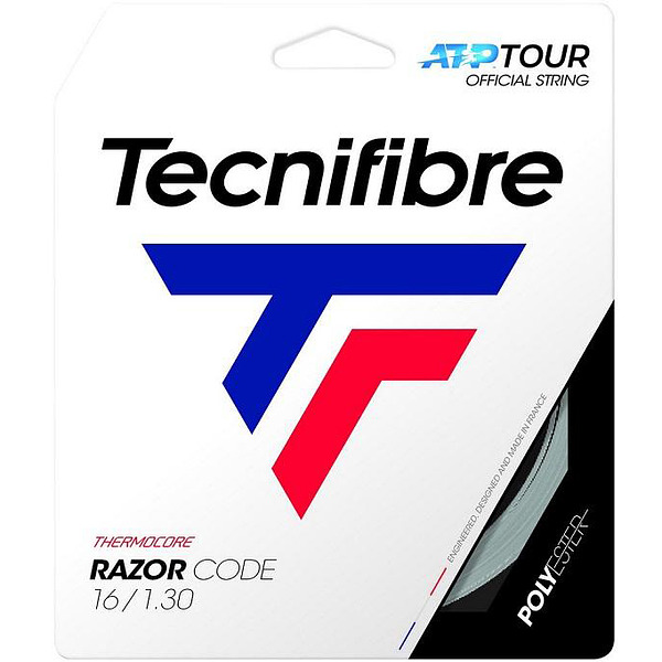 Теннисная струна Tecnifibre Razor Code (12,2 м) ,белый