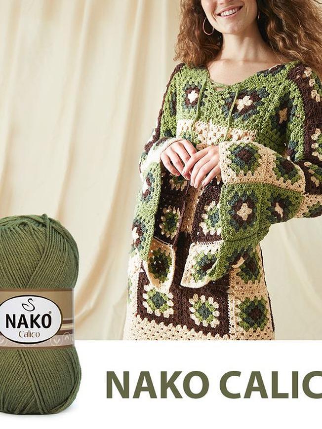 Пряжа Nako Calico (Нако калико) 12270 - ириска