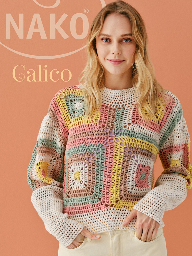 Пряжа Nako Calico (Нако калико) 12270 - ириска