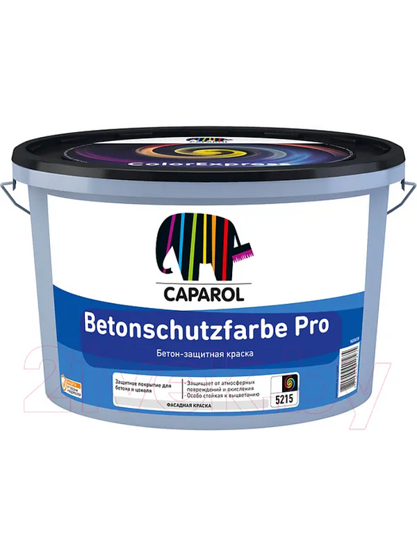 Caparol Betonschutzfarbe Pro База 3 прозрачная 9,4 л — защитная краска для бетона под колеровку купить на CrossVill