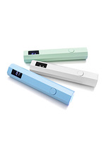 Фонарик T&H ультрафиолетовый USB с дисплеем S90 голубой