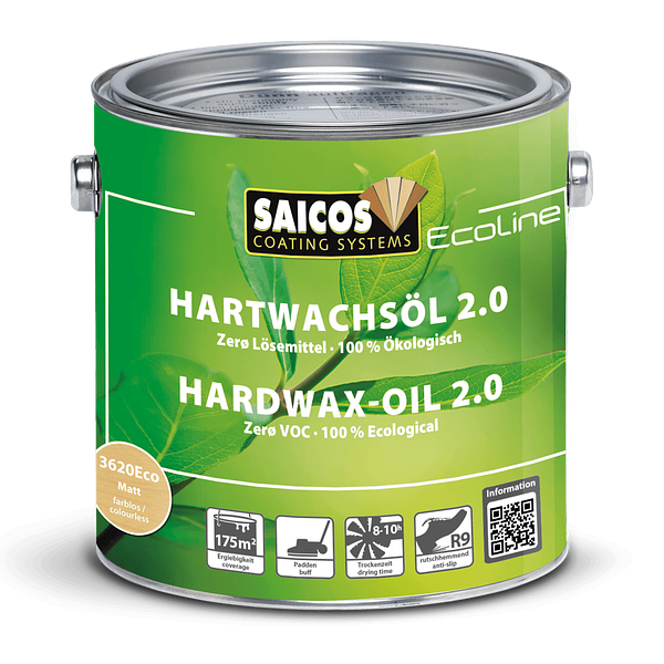 Масло с твердым воском Ecoline Hardwax-Oil 2.0. Купить на Кроссвилл