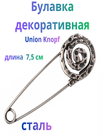 Булавка декоративная Union Knopf, 75 мм купить на CrossVill
