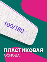Купить на CrossVill набор из 10 профессиональных двухсторонних пилок Elite Nails для маникюра и педикюра с абразивностью 100/180 грит.