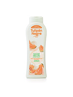 Купить на CrossVill испанский гель для душа Tulipán Negro Sugar Melon (650 мл) с ароматом сахарной дыни для гидратации сухой кожи, без парабенов.