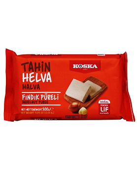 Кунжутная халва KOSKA с пюре из фундука, 200 гр