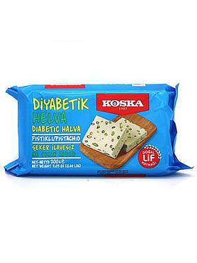 Диабетическая кунжутная халва Koska с фисташками, 200 гр