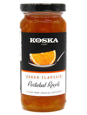 Джем без сахара Koska из апельсина, 290 гр