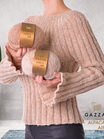 Пряжа для ручного вязания Gazzal Alpaca Air (Газзал Альпака Эйр) 79 серый 