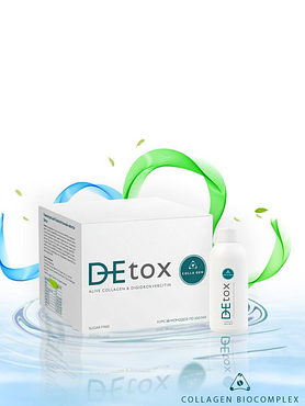Тонизирующий напиток COLLA GEN DETOX, 16 монодоз по 100 мл