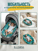 Кокон гнездышко для новорожденного двухсторонний купить на CrossVill
