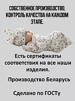Пеленка кокон для новорожденных на молнии 3в1 BAZARNA купить на CrossVill