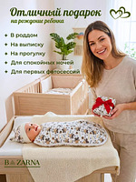 Пеленка кокон для новорожденных на молнии BAZARNA