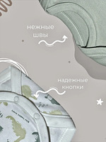 Боди для новорожденных с коротким рукавом хлопковые 3 шт, комплект бодиков для малышей BAZARNA