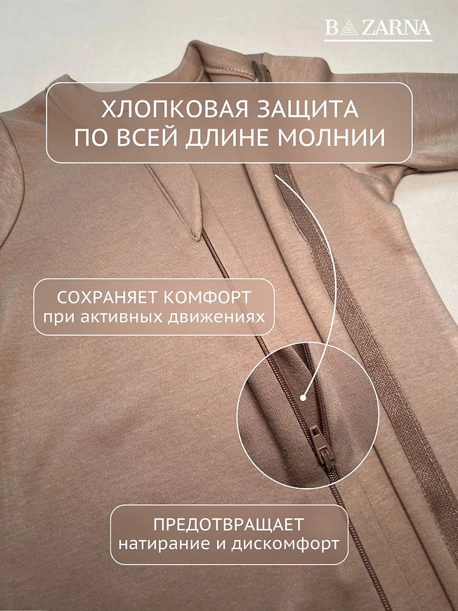 Набор комбинезонов для новорожденных комплект слипов 3 шт. BAZARNA