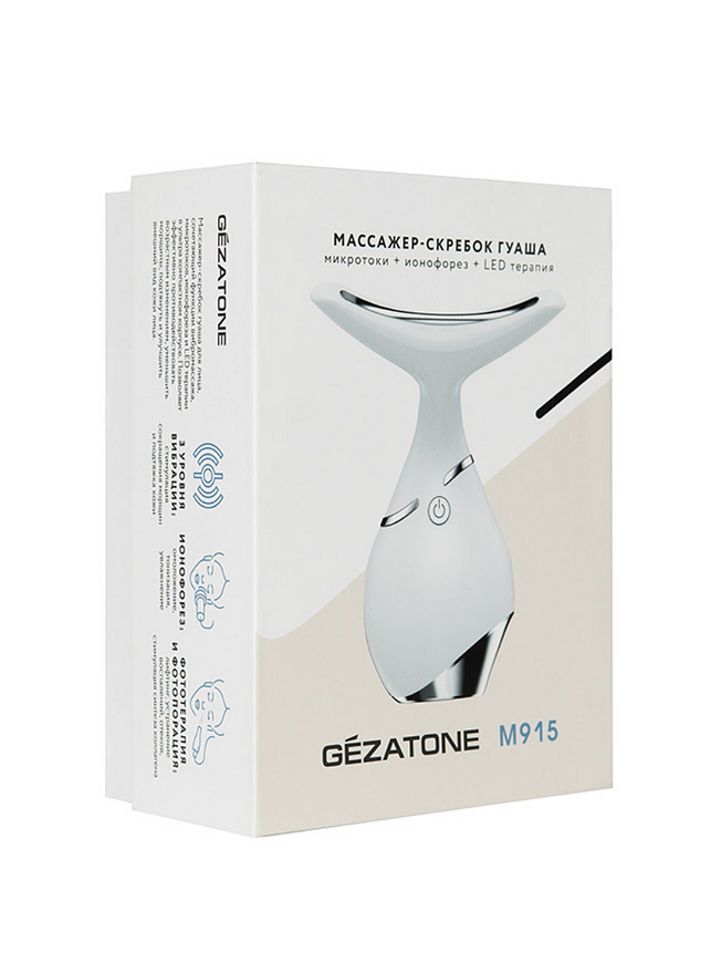 Массажер-скребок гуаша для лица Gezatone Жезатон m 915 купить на Кроссвилл