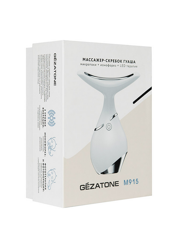 Массажер-скребок гуаша для лица Gezatone Жезатон m 915 купить на Кроссвилл
