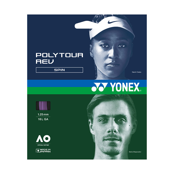 Струна для теннисной ракетки Yonex Polytour Rev