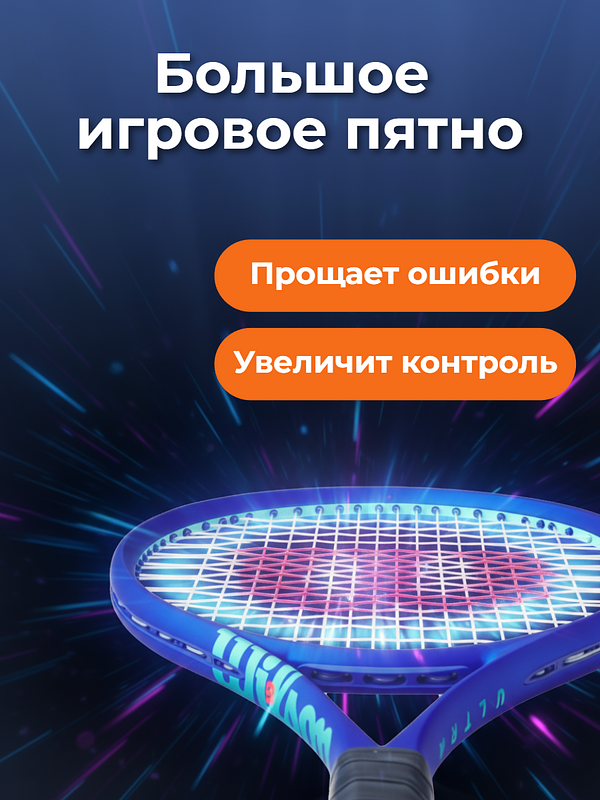 Теннисная ракетка Wilson Ultra 100UL v5.0