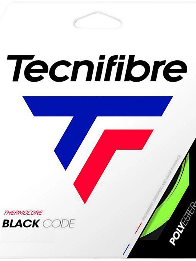 Струна для тенниса Tecnifibre Black Code цвет салатовый